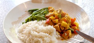 kip-madras-sperziebonen-rijst